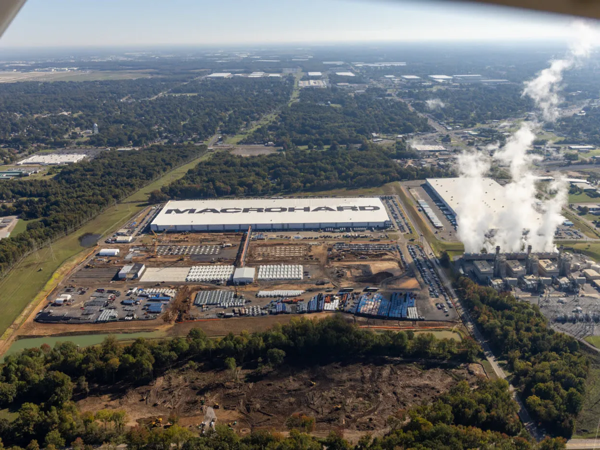 xAI's gas turbine site in Southaven, Mississippi